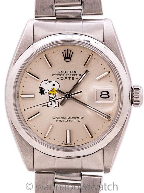 rolex snoopy